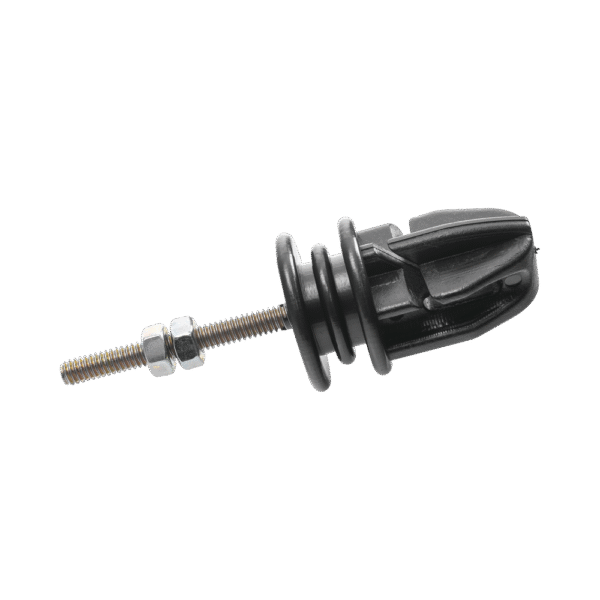 Nuevo Aislador para uso en postes de Cercos Eléctricos 3 en 1 (Paso, Esquina y Tensor)