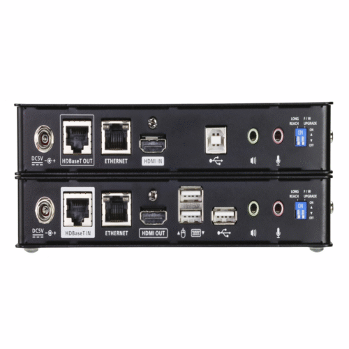 Extensor KVM / 100m | Conector DVI / ExtremeUSB® / HDBaseT™ / Resolución 1920x 1200 / USB 2.0