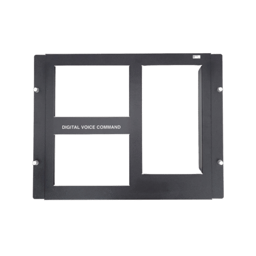 DPA2B-l Placa de 2 Fila para DVC / Color Negro