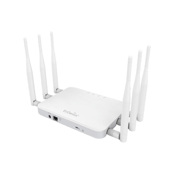 Punto de Acceso y Repetidor para Interior ac (3x3) de Largo alcance, 800mW de potencia, Doble Banda Simultanea 1300 Mbps en 5 GHz y 450 Mbps en 2.4 GHz, 6 Antenas desmontables de 5 dBi, Soporta PoE 802.3at