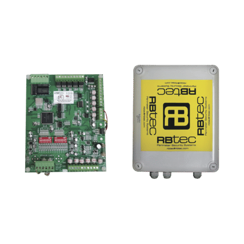 ELC2ZKIT-l Unidad analizadora para 2 zonas / Cada zona de 305 metros / 2 Salidas de relevador / Con Gabinete JB4