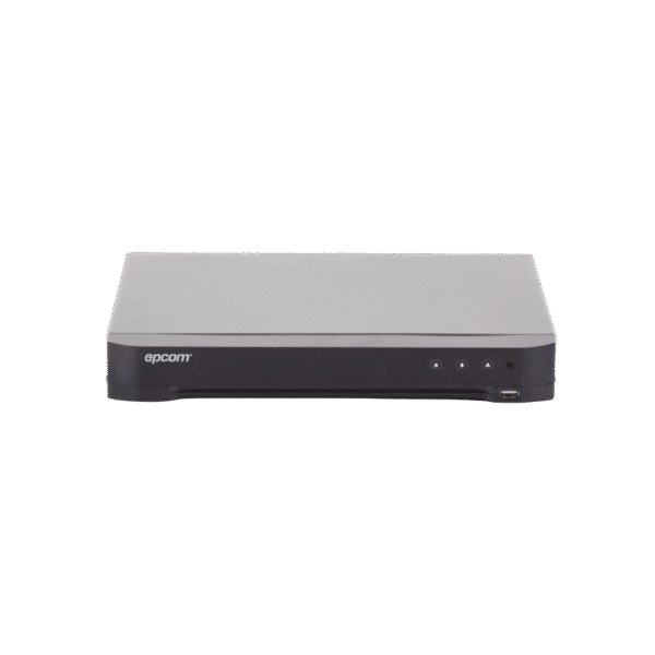 DVR 4 Megapixel / 16 Canales TURBOHD + 8 Canales IP / 1 Bahía de Disco Duro / Audio por Coaxitron / Evita Falsas Alarmas / Salida de Video en Full HD