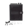 Caja NAP (Network Access Point) Cierre de Empalme para 24 fusiones de fibra óptica, Interior/Exterior, con 16 acopladores SC/APC y splitter 1x16, IP65