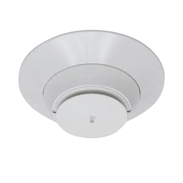 Detector Direccionable de Temperatura Fija a 57 °C, para uso con Paneles Direccionables Fire-Lite, Color Blanco