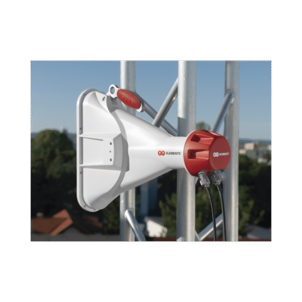 Antena Sectorial Asimétrica Carrier Class apertura 60 grados tipo cuerno 17 dBi 5180-6000 MHz conectores tipo N hembra