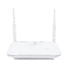 ONU GPON con 4 puertos Gigabit Ethernet + 2 POTS + 1 USB + 1 CATV (RF) + WiFi 2.4 GHz, conector SC/APC