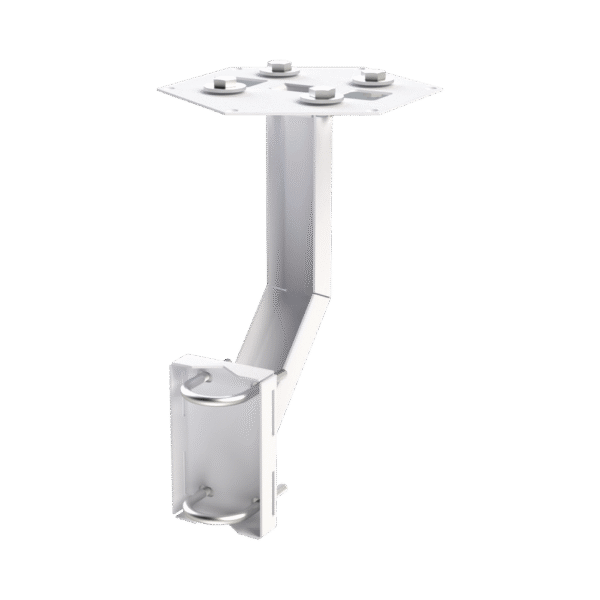 Base para Lámpara de Obstrucción EIGSLSE / GSLID. Compatible con tubo hasta 1-1/4".