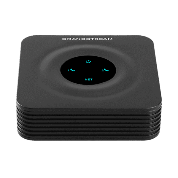 Adaptador para teléfono analógico (ATA) de 2 puertos FXS, diseñado para conectar sus dispositivos analógicos a una red VoIP