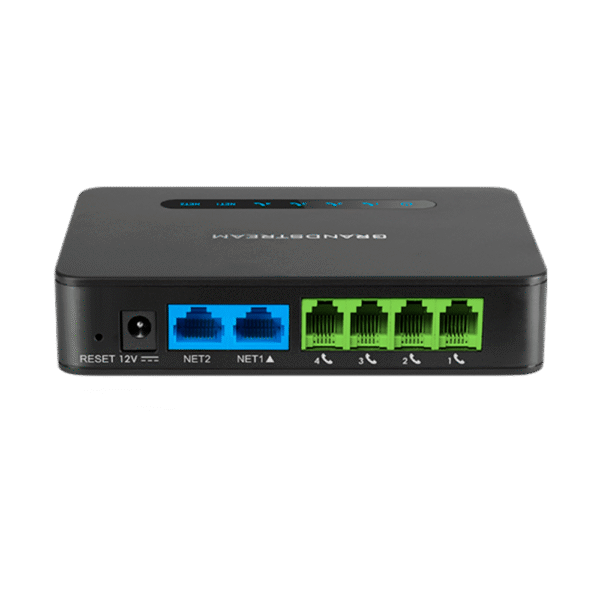 ATA de 4 puertos FXS con Router NAT Gigabit