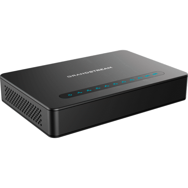 Gateway de 8 puertos FXS con Router NAT y doble puerto de red Gigabit