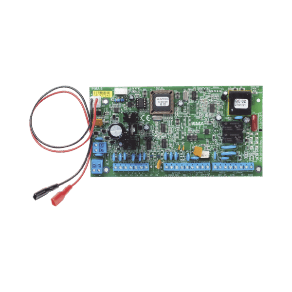 Tarjeta de Control para Panel de Alarma de 6 zonas cableadas opción de comunicación RADIO/Teléfono/GSM