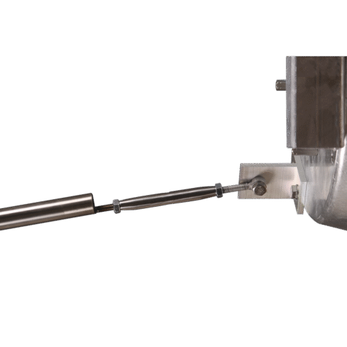 Montaje ajustable para mayor estabilidad y alineación de antenas JRMA01200 y JRCDD35DUPLEX