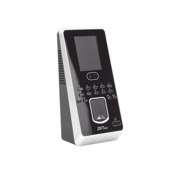 Terminal multimedia con Reconocimiento Facial / Teclado / Huella / Hasta 400 Rostros y 1,000 Huellas