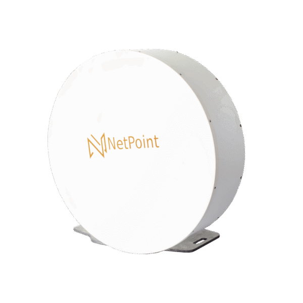 Antena Blindada de alto rendimiento de 3 ft, 10 a 11 GHz, Ganancia 38 dBi, Conectores de guía de onda para radios B11, Montaje con alineación milimétrica.