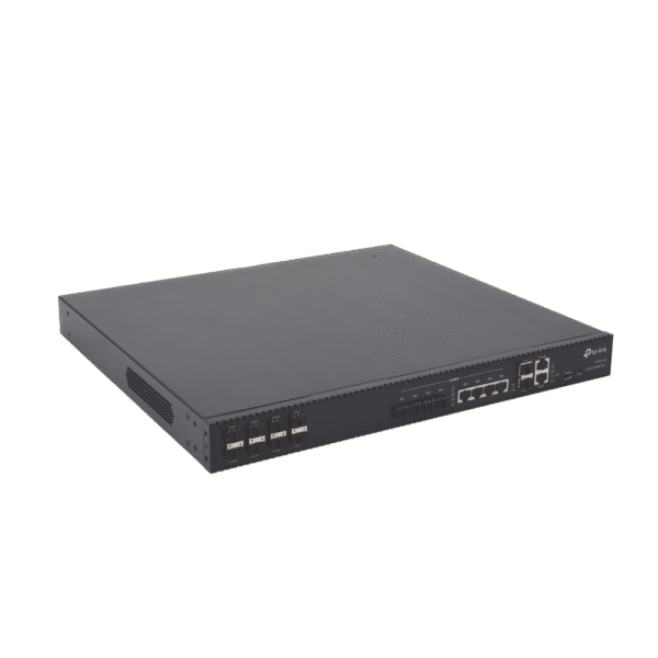 OLT de 8 puertos GPON, hasta 1024 ONUs, 4 puertos combo (RJ45 + SFP) Gigabit + 2 puertos SFP+ 10GbE, 2 fuentes AC (incluidas)