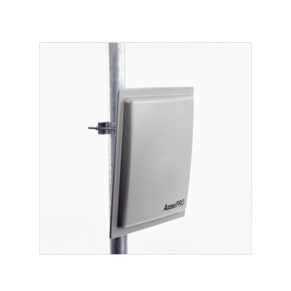 Lector RFID de Largo Alcance para Control de Acceso Vehicular / Hasta 12 m Lineales de Cobertura / UHF 902-928MHz / Compatible con cualquier Panel de Control de Acceso