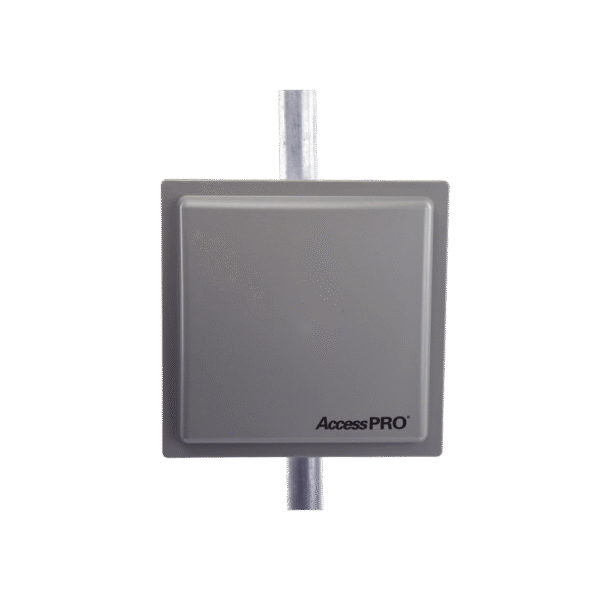 Lector RFID de Largo Alcance para Control de Acceso Vehicular / Hasta 12 m Lineales de Cobertura / UHF 902-928MHz / Compatible con cualquier Panel de Control de Acceso