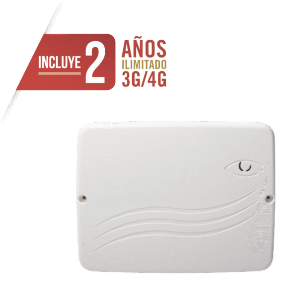 Panel de Alarma Cloud Híbrido 4G LTE / 8 Zonas Cableadas, 32 Inalámbricas / INCLUYE 2 AÑOS 3G/4GLTE ILIMITADOS / Programación 100% vía WEB / ALTA SEGURIDAD