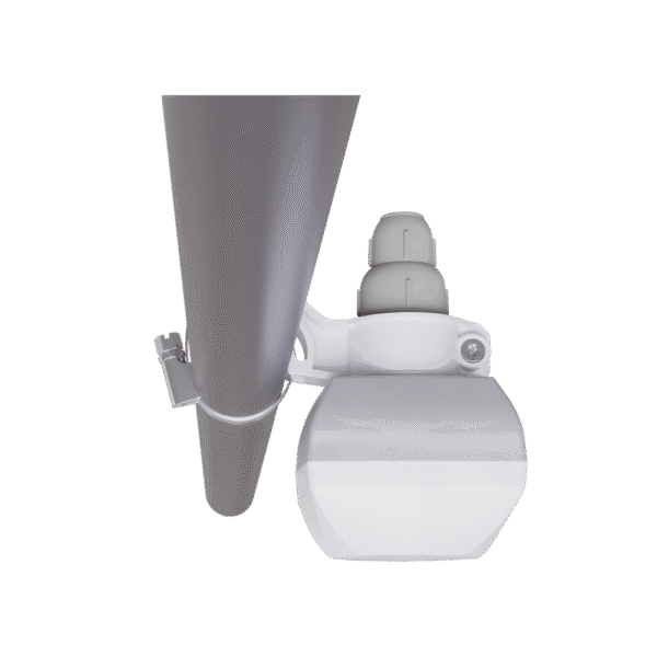 Adaptador de montaje en poste/mástil para equipos serie LDF.