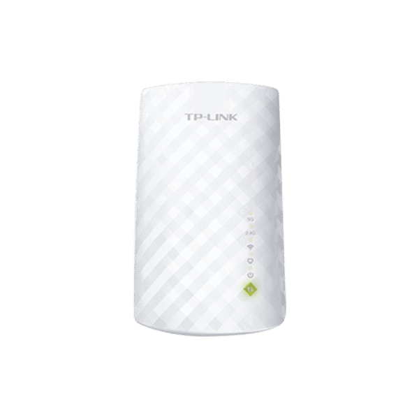 RE200-FRENTE-l Repetidor / Extensor de Cobertura WiFi AC, 750 Mbps, doble banda 2.4 GHz y 5 GHz, con 1 puerto 10/100 Mbps