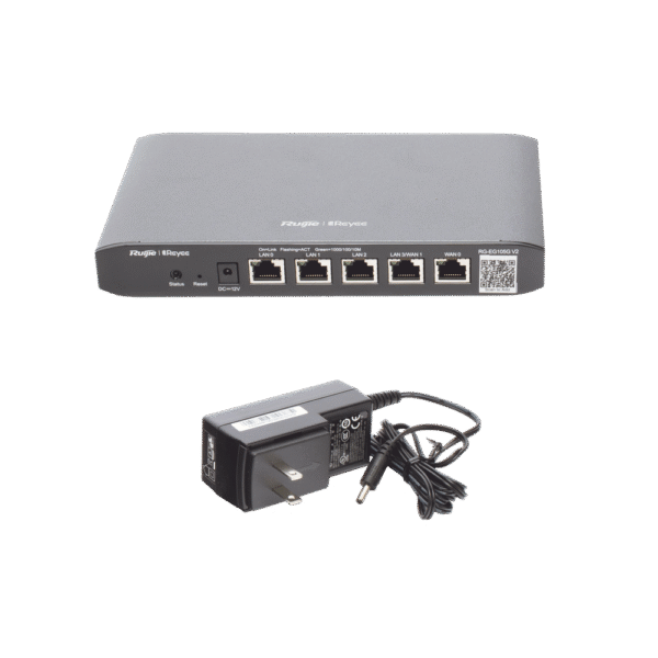 Router Administrable Cloud Con 3 Puertos LAN Gigabit, 1 Puerto WAN Gigabit Y 1 Puerto LAN/WAN Gigabit Configurable, Hasta 100 Clientes Con Desempeño De 600 Mbps Asimétricos