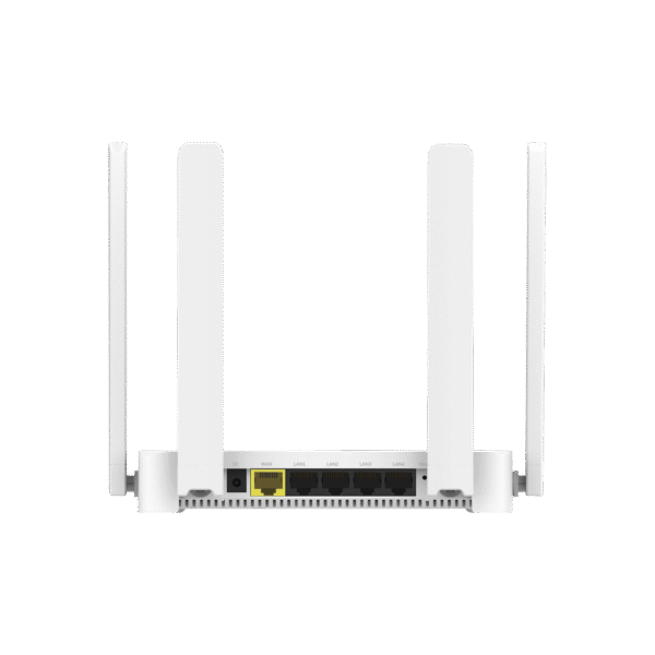 Router inalámbrico MESH 802.11ax (WI-FI 6) MU-MIMO 2x2, 5x Puertos Gigabit (1x puerto WAN Gigabit y 4 puertos LAN)