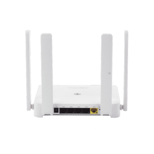 Router inalámbrico MESH 802.11ax (WI-FI 6) MU-MIMO 2x2, 5x Puertos Gigabit (1x puerto WAN Gigabit y 4 puertos LAN)