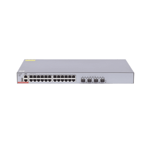 Switch Administrable de Capa 3 con 24 Puertos GE y 4x 1G/10G SFP+ Puertos de Enlace Ascendente