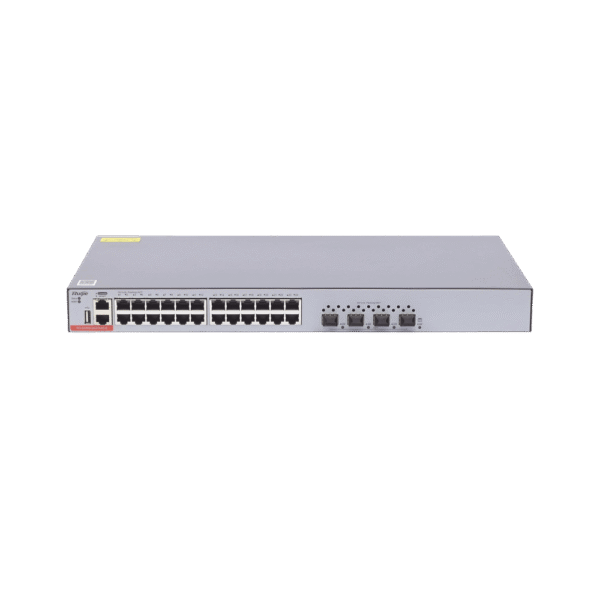 Switch Administrable de Capa 3 con 24 Puertos GE y 4x 1G/10G SFP+ Puertos de Enlace Ascendente