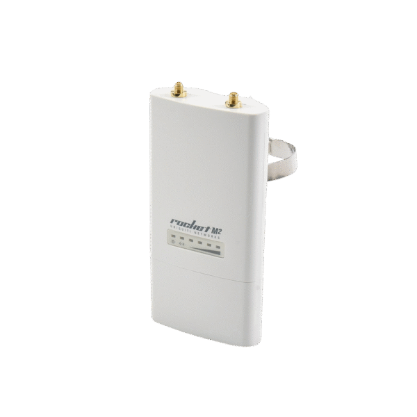 Radio Estación Base airMAX Rocket-M2, hasta 150 Mbps, 2 GHz (2402-2462 MHz)