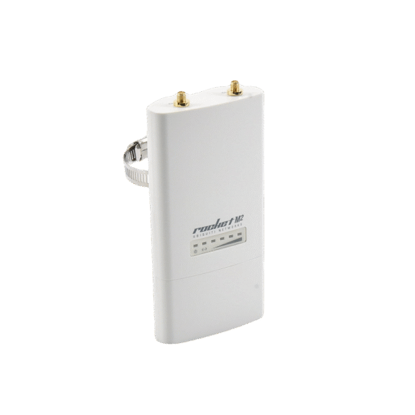 Radio Estación Base airMAX Rocket-M2, hasta 150 Mbps, 2 GHz (2402-2462 MHz)