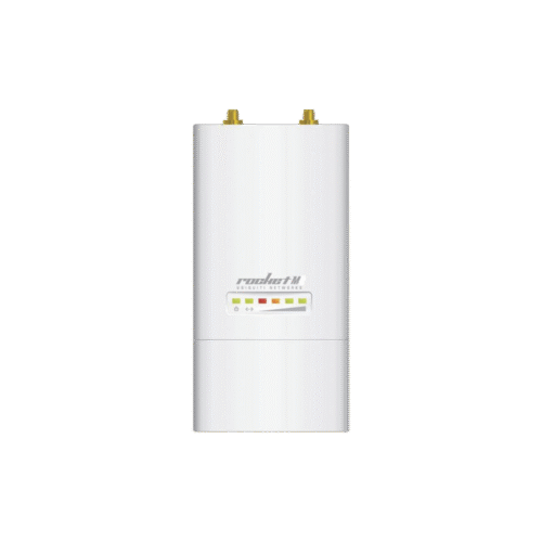Radio Estación Base airMAX Rocket-M2, hasta 150 Mbps, 2 GHz (2402-2462 MHz)