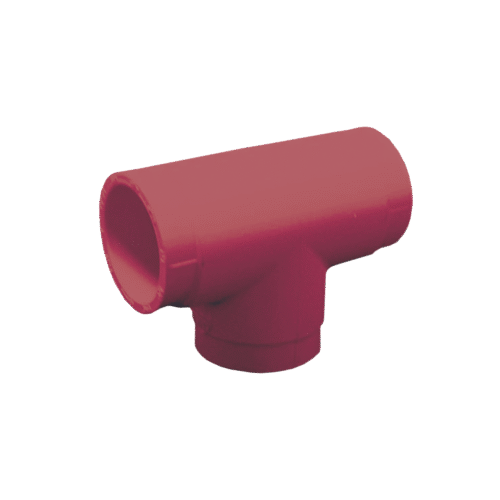 Cople en T 3/4" / CPVC / para Tubería de Aspiración / Paquete 10 piezas