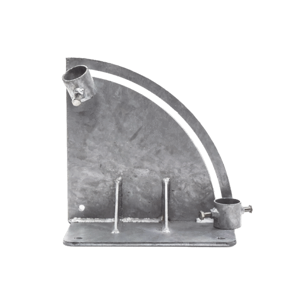 Base para Mástil con Ajuste de Ángulo. Diámetros de Mastil: 1" a 1-3/4"
