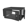 Gabinete para Montaje en Pared, con Puerta de Cristal Templado, Cuerpo Fijo, con 6 Unidades de Rack, de 19in, Fabricado en Acero