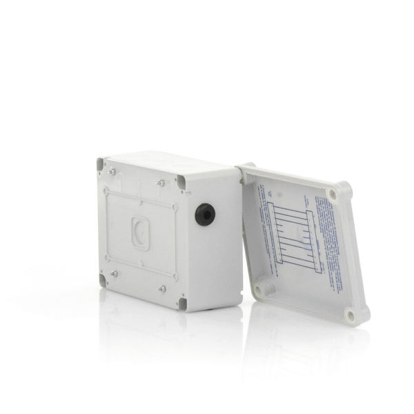 Modulo WIFI con gabinete para uso en Energizadores YONUSA/Aplicación sin costo/Activación Remota de 4 salidas tipo Relay con alta capacidad.