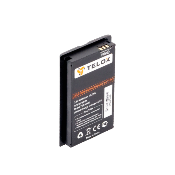 Batería de Li-Ion 4000mA Para Radios TE320 TELOX