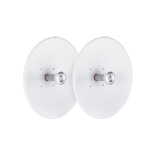 UDTP27-l Paquete de 2 antenas UltraDish de 27.5 dBi, conector tipo Twistport y montaje innovador, 5180 - 6400 MHz