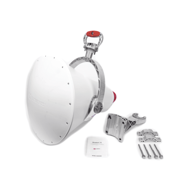 Antena direccional UltraHorn™ Carrier Class Contectorizada 5180-6400 GHz, 24 dBi, ultra rechazo al ruido, altamente direccional sin lóbulos laterales