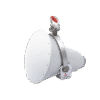 Antena direccional UltraHorn™ 5180-6400 GHz MHz, 24 dBi, ultra rechazo al ruido, conexión a radio sin pérdida y transmisión altamente direccional sin lóbulos laterales
