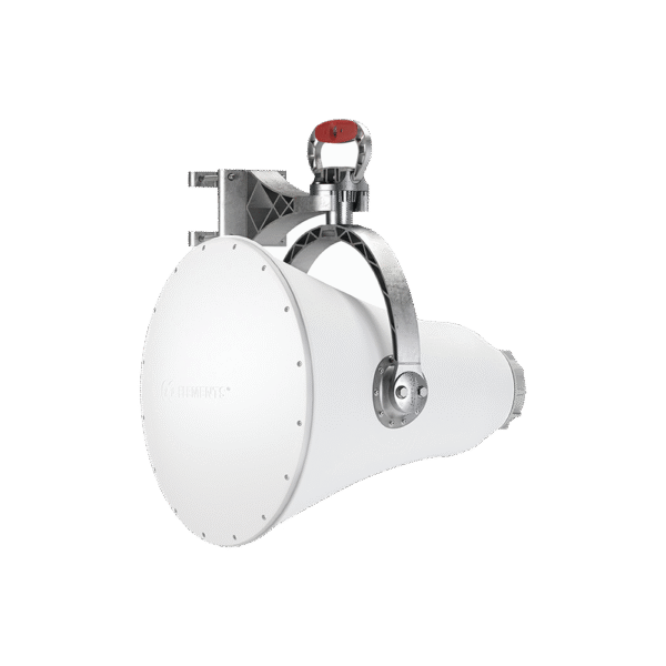 Antena direccional UltraHorn™ 5180-6400 GHz MHz, 24 dBi, ultra rechazo al ruido, conexión a radio sin pérdida y transmisión altamente direccional sin lóbulos laterales