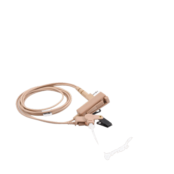 Kit de Micrófono-Audífono profesional de 2 cables para KENWOOD NX-340/320/420, TK-3230/3000/3402/3312/3360/3170