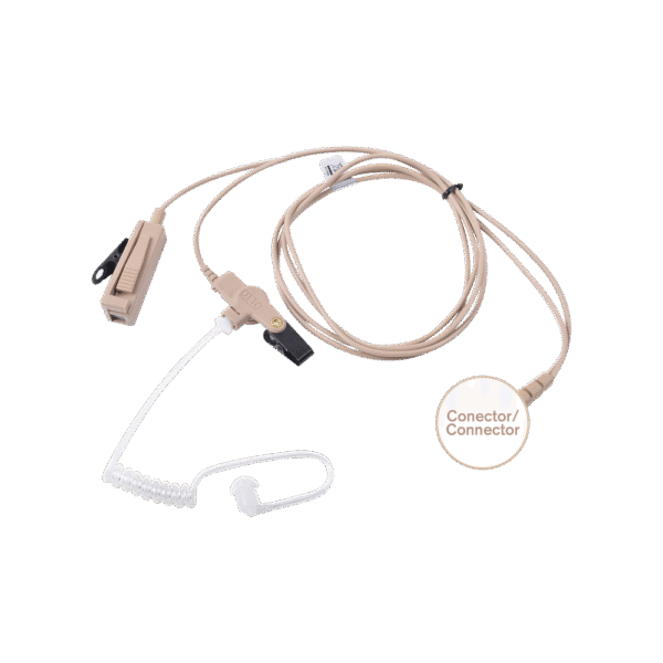 Kit de Micrófono-Audífono profesional de 2 cables para KENWOOD NX-340/320/420, TK-3230/3000/3402/3312/3360/3170