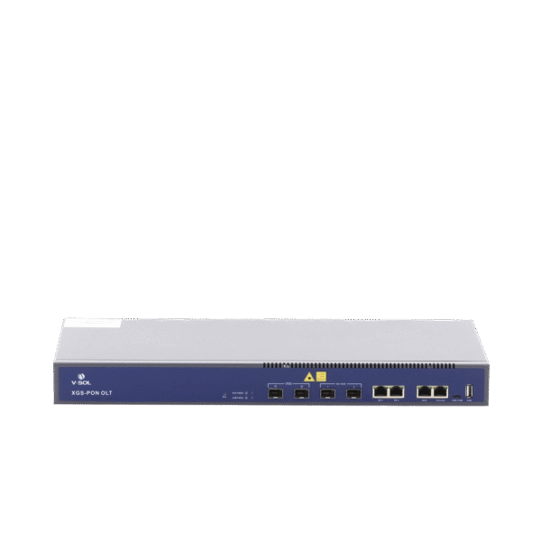 OLT de 2 Puertos XGSPON / 4 Puertos Uplink (2 Puerto Gigabit RJ45 + 2 Puertos SFP/SFP+) / Hasta 512 ONUs