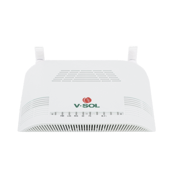 ONU Dual G/EPON con Wi-Fi en 2.4 GHz + 1 puerto LAN Gigabit + 1 puerto LAN Fast Ethernet, hasta 300 Mbps vía inalámbrico