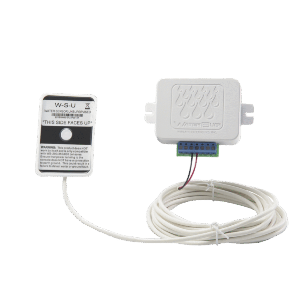 Detector de nivel de agua con montaje de pared (Incluye el sensor WSU)