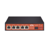Controlador Solar de 5A con Switch PoE / 1 Puertos Gigabit PoE 802.3 bt / 2puertos PoE 802.3 af/at con 2 Puertos PoE Pasivo 24 Vcc / 1 Puerto SFP / No administrable
