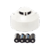 Detector inalámbrico de Humo serie SWIFT, Compatible con Paneles Direccionables. Incluye Base