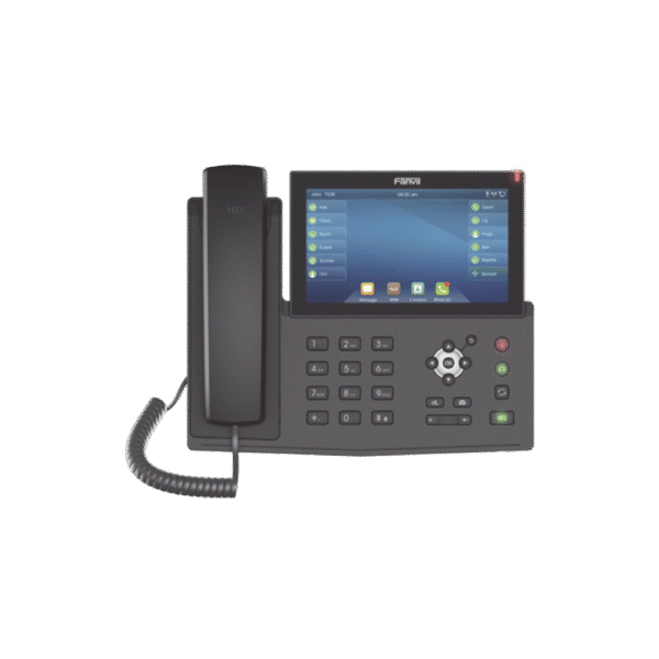 Teléfono IP empresarial para 20 lineas SIP, pantalla táctil, Bluetooth integrado para diadema, PoE y hasta 127 botones DSS con doble puerto Gigabit, soporta recepción de video