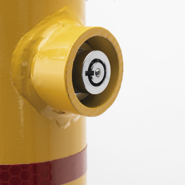 Bolardo Retráctil con Llave para Control de Estacionamientos